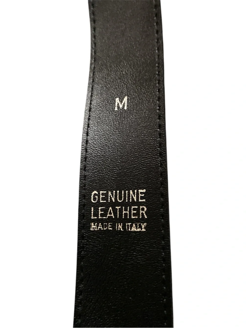 Express Suede Art Deco Black and Gold Waist Belt Made In Italy Medium